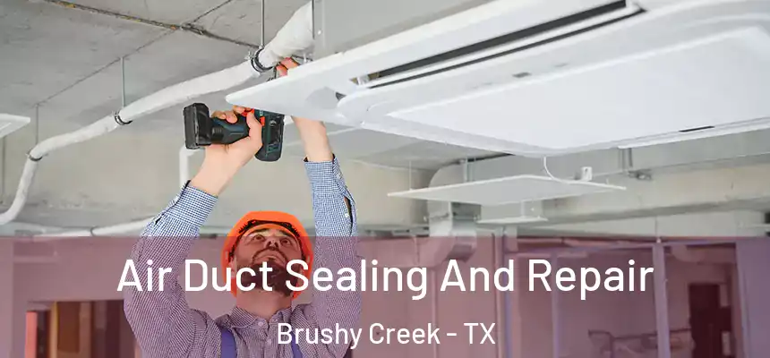 Air Duct Sealing And Repair Brushy Creek - TX