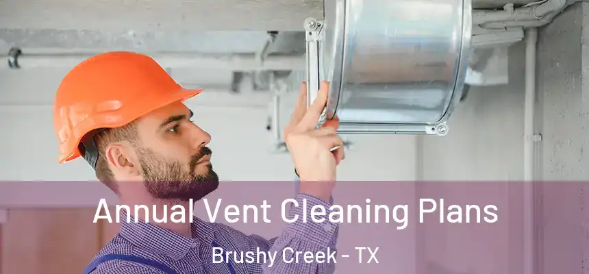 Annual Vent Cleaning Plans Brushy Creek - TX