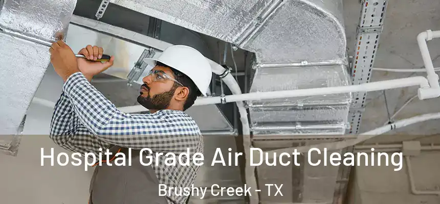 Hospital Grade Air Duct Cleaning Brushy Creek - TX